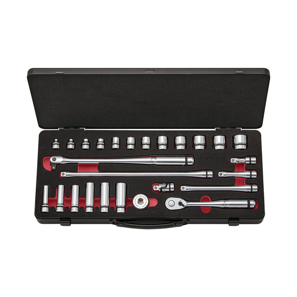 US PRO 18PC 3/8" Drive Socket Set – Metric 8-22mm, 6PT (3866)