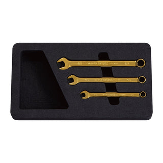 nepros Trial Combination Wrench Set (3 pcs.) Artisan Gold